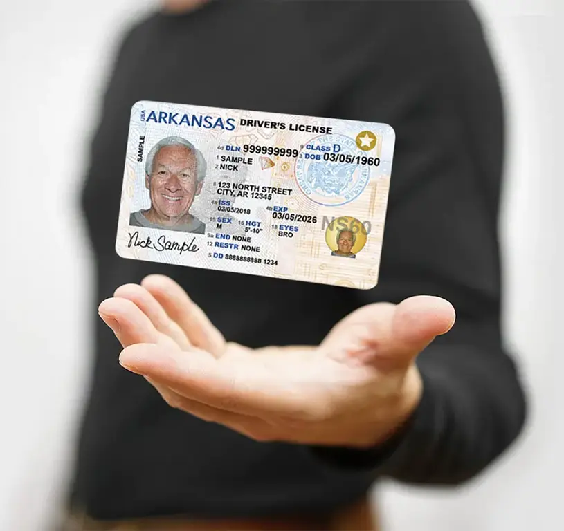 man with real id