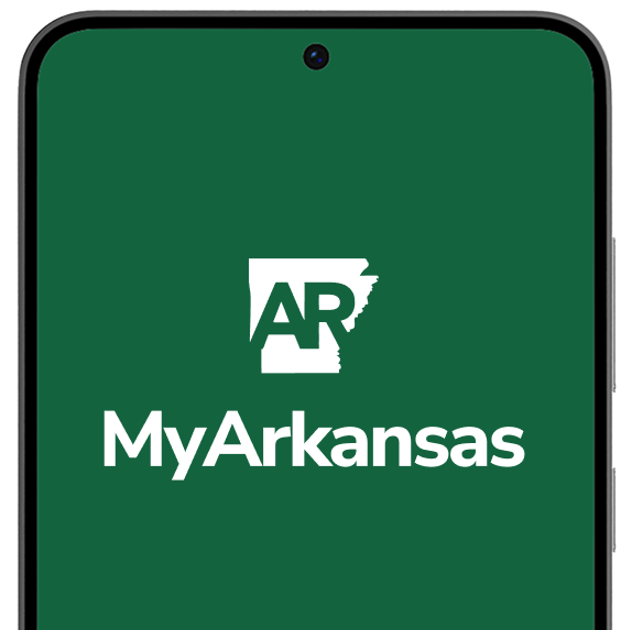 MyArkansas mobile application home screen