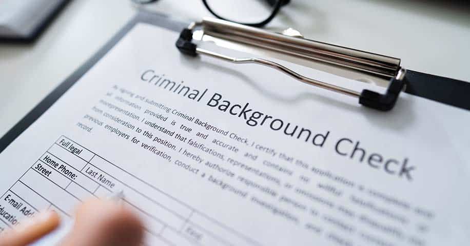 Criminal Background Check System